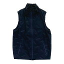 PEARLY GATES パーリーゲイツ ジップベスト ネイビー系 4 【中古】ゴルフウェア メンズ