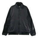 ADIDAS GOLF アディダスゴルフ A04722 裏起毛 切替 ジップジャケット ブラック系 XO 【中古】ゴルフウェア メンズ