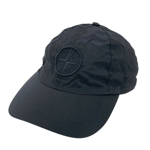 STONE ISLAND ストーンアイランド 771599576 ナイロンキャップ ネイビー系 L 【中古】メンズ STONE ISLAND ストーンアイランド 771599576 ナイロンキャップ ネイビー系 L 【中古】メンズ
