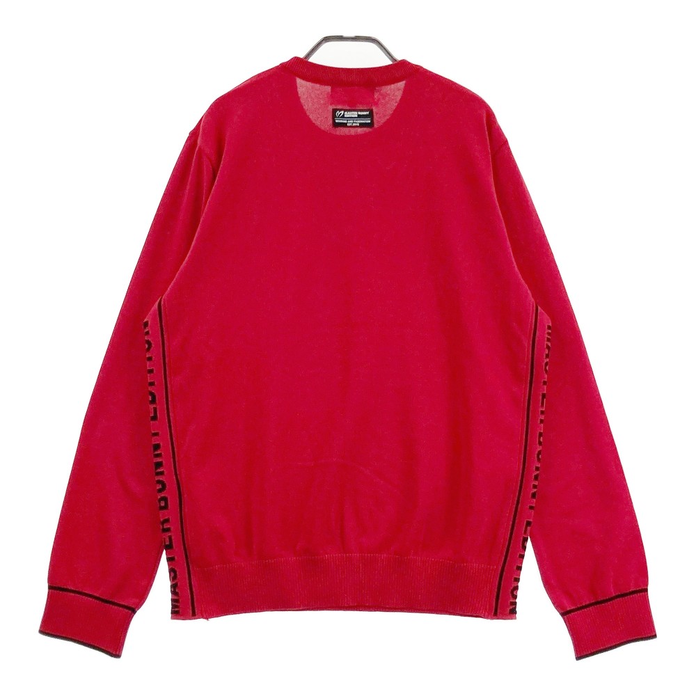 MASTER BUNNY EDITION マスターバニーエディション ニットセーター レッド系 6 【中古】ゴルフウェア メンズ