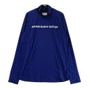 MASTER BUNNY EDITION マスターバニーエディション ハイネック 長袖インナーTシャツ ネイビー系 6 【中古】ゴルフウェア メンズ(4)