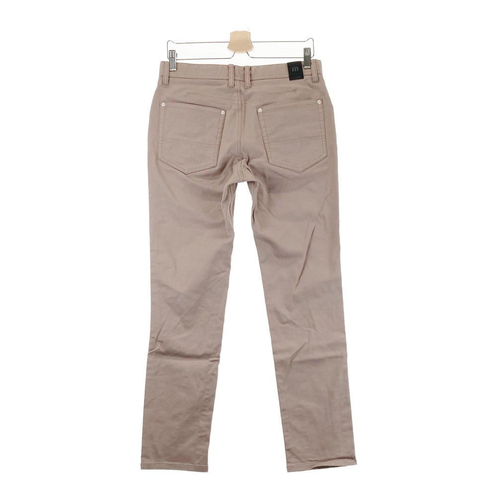 TRAVIS MATHEW トラビスマシュー ストレッチパンツ ブラウン系 M 【中古】ゴルフウェア メンズ