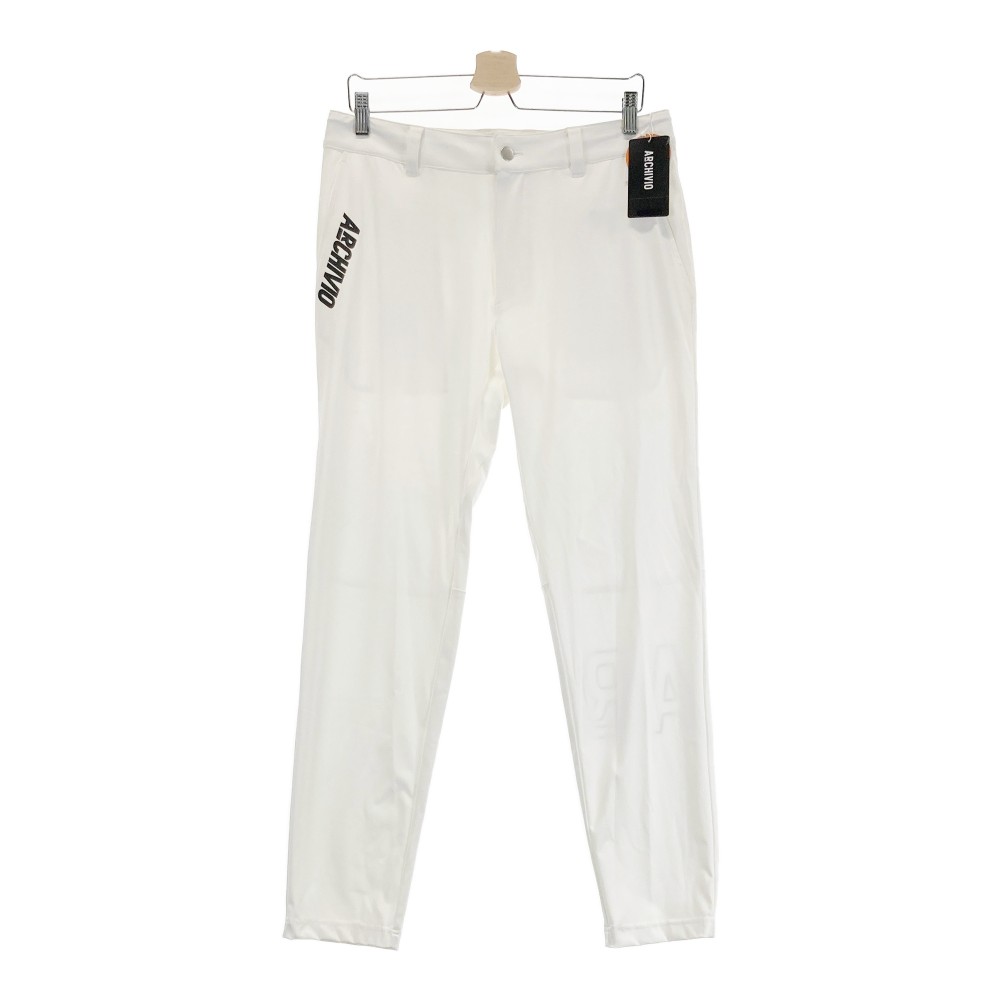 ARCHIVIO アルチビオ A427807 2024年 パンツ ホワイト系 48 【中古】ゴルフウェア メンズ