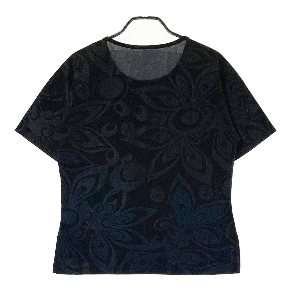 LOUD MOUTH ラウドマウス 半袖Tシャツ シャガデリック 総柄 ブラック系 M 【中古】ゴルフウェア メンズ