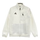 ADIDAS GOLF アディダスゴルフ U31026 スウェット ジップジャケット ホワイト系 O 【中古】ゴルフウェア メンズ
