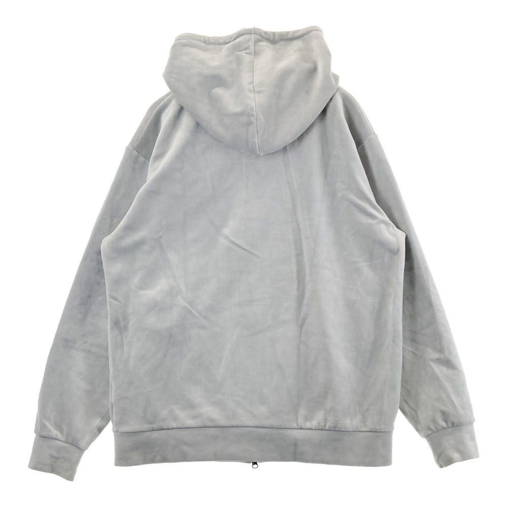 V12 ヴィトゥエルヴ ; 起毛 ジップパーカー グレー系 XXL 【中古】ゴルフウェア メンズ