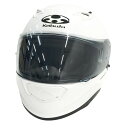 OGK KABUTO オージーケーカブト ヘルメット カムイ3 ホワイト系 59-60 【中古】バイクウェア