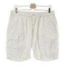 MUTA MARINE ムータマリン ハーフパンツ ホワイト系 7 【中古】ゴルフウェア メンズ