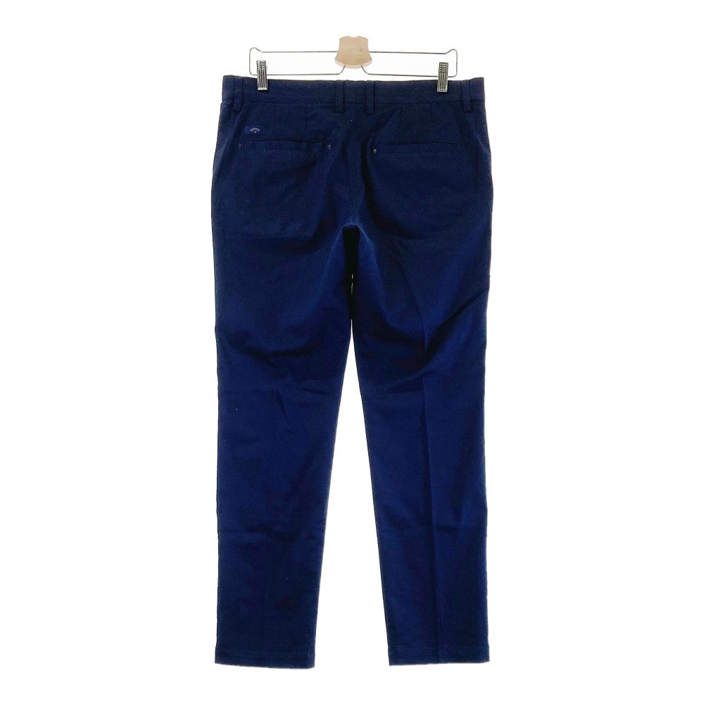CALLAWAY キャロウェイ 2023年モデル ストレッチパンツ ネイビー系 LL 【中古】ゴルフウェア メンズ