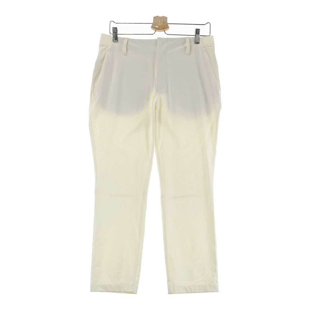 ADIDAS GOLF アディダスゴルフ 2023年モデル ストレッチパンツ イエロー系 85 【中古】ゴルフウェア メンズ