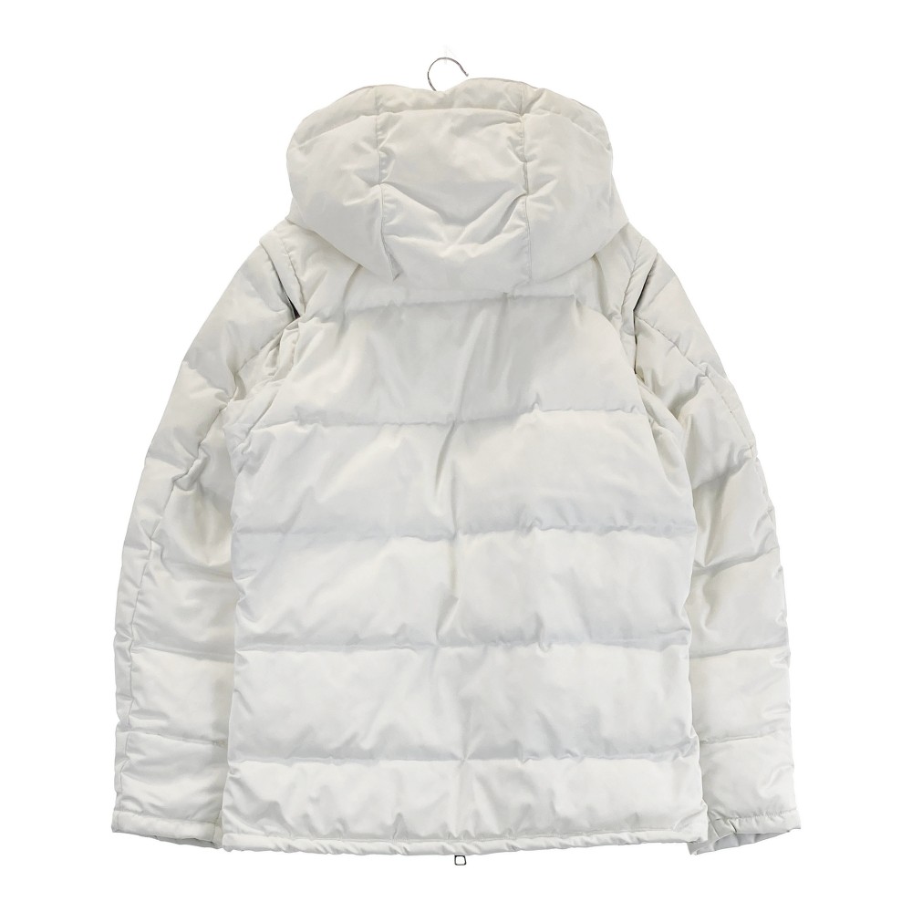 MARK&LONA マークアンドロナ 4WAY ダウン ジップジャケット 迷彩 カモフラ柄 ホワイト系 46 【中古】ゴルフウェア メンズ