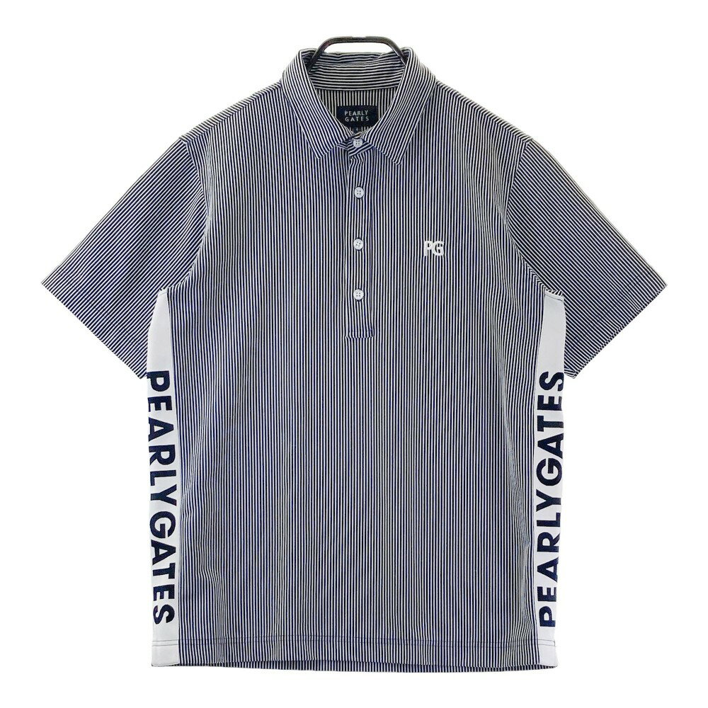 ⭐️新品未使用5(L)⭐️パーリーゲイツ ストライプ長袖シャツ ストレッチ 楽天市場】パーリーゲイツ(柄ストライプ)(メンズウェア