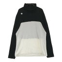 DESCENTE GOLF デサントゴルフ タートルネック長袖Tシャツ ブラック系 O 【中古】ゴルフウェア メンズ(4)
