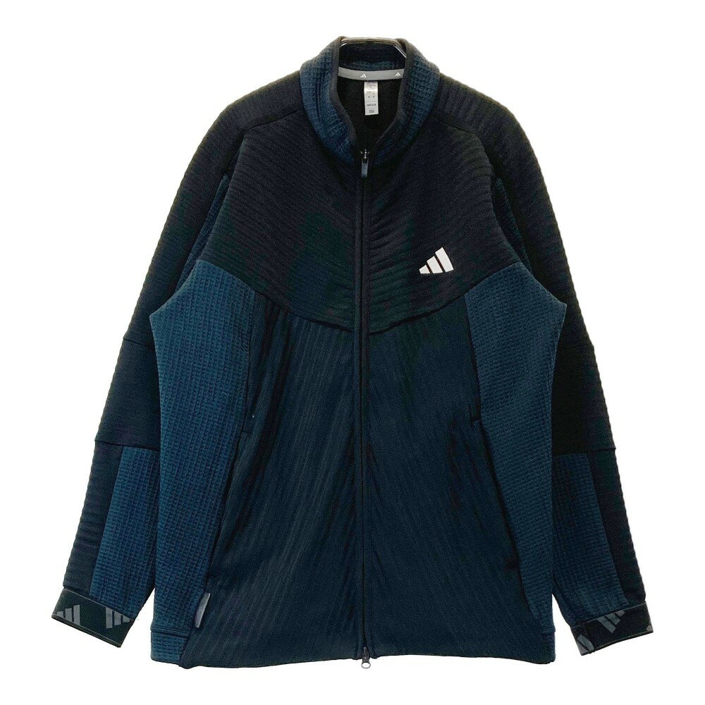 ADIDAS GOLF アディダスゴルフ 2023年モデル 長袖ジャケット ネイビー系 XL 【中古】ゴルフウェア メンズ
