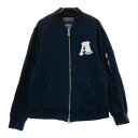 MUTA MARINE ムータマリン ×ACANTHUS 裏起毛スウェットジップジャケット ネイビー系 6 【中古】ゴルフウェア メンズ