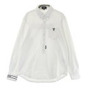 PEARLY GATES パーリーゲイツ 長袖ポロシャツ ホワイト系 4 【中古】ゴルフウェア メンズ(4)