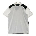 SY32 BY SWEET YEARS GOLF エスワイサーティトゥ ハイネック 半袖Tシャツ 総柄 ホワイト系 M 【中古】ゴルフウェア メンズ(4)