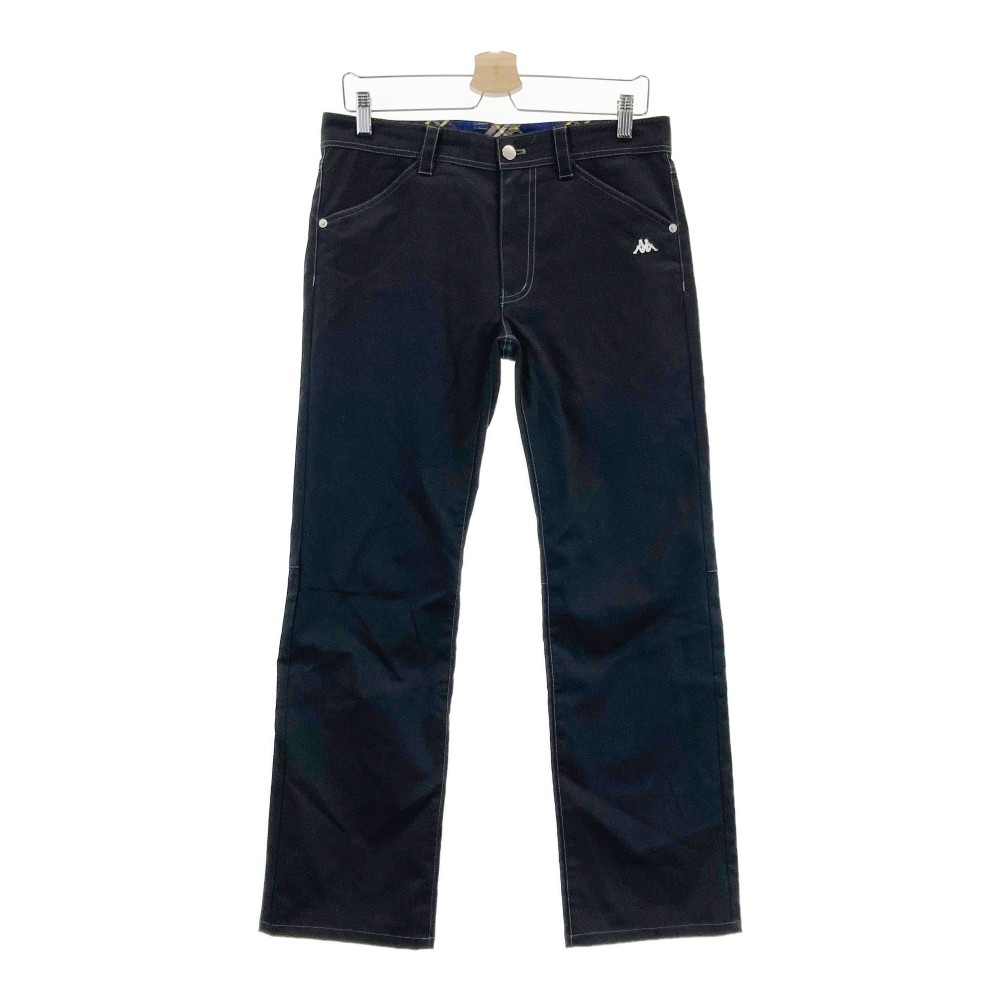 KAPPA GOLF カッパゴルフ ロングパンツ ブラック系 79 【中古】ゴルフウェア メンズ
