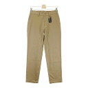 MUTA MARINE ムータマリン 裏起毛 ストレッチパンツ ベージュ系 4 【中古】ゴルフウェア メンズ