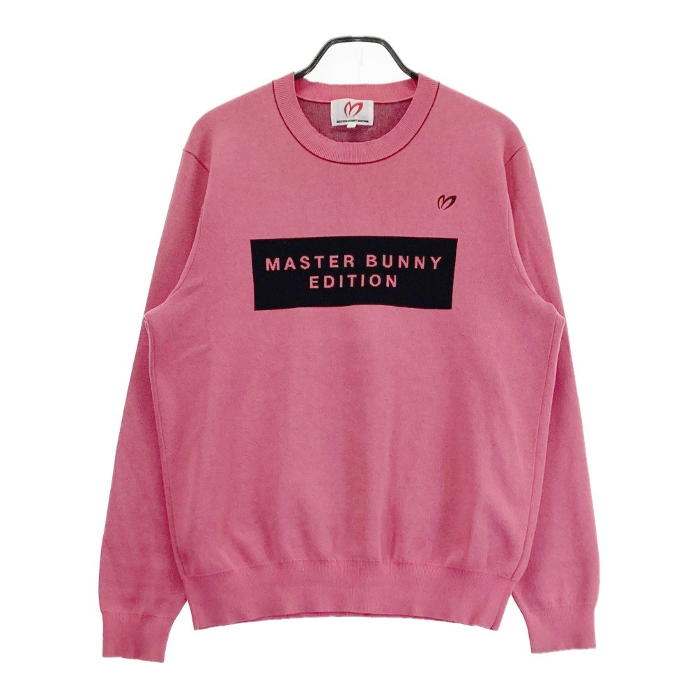 MASTER BUNNY EDITION マスターバニーエディション 758-4170101 2024年モデル ニットセーター ピンク系..
