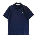 ALBERTO アルベルト 半袖ポロシャツ ネイビー系 M 【中古】ゴルフウェア メンズ(4)