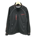 KOMINE コミネ JK-113 スムースメッシュジャージパーカ ブラック系 M 【中古】バイクウェア メンズ