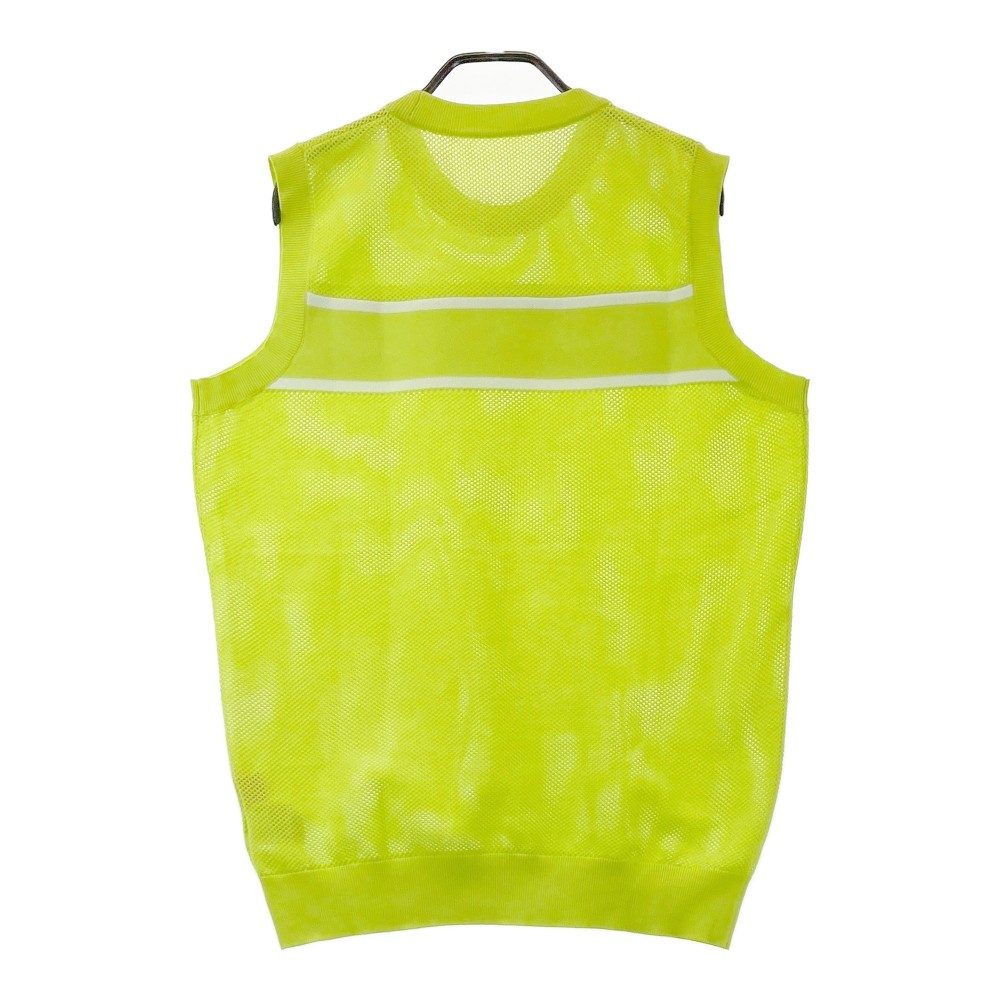 NEW BALANCE GOLF ニューバランス 2023年モデル ロゴ ニットベスト グリーン系 5 【中古】ゴルフウェア メンズ