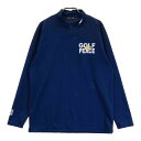 ROUGH&SWELL ラフアンドスウェル RSM-21228 ハイネック 長袖Tシャツ ネイビー系 M 【中古】ゴルフウェア メンズ(4)
