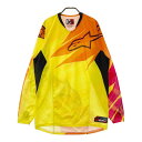 alpinestars アルパインスターズ セットアップ モトクロス イエロー系 上M、下30 【中古】バイクウェア メンズ