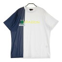 DANCE WITH DRAGON ダンスウィズドラゴン D1-135331 半袖モックネックTシャツ ホワイト系 4 【中古】ゴルフウェア メンズ(4)
