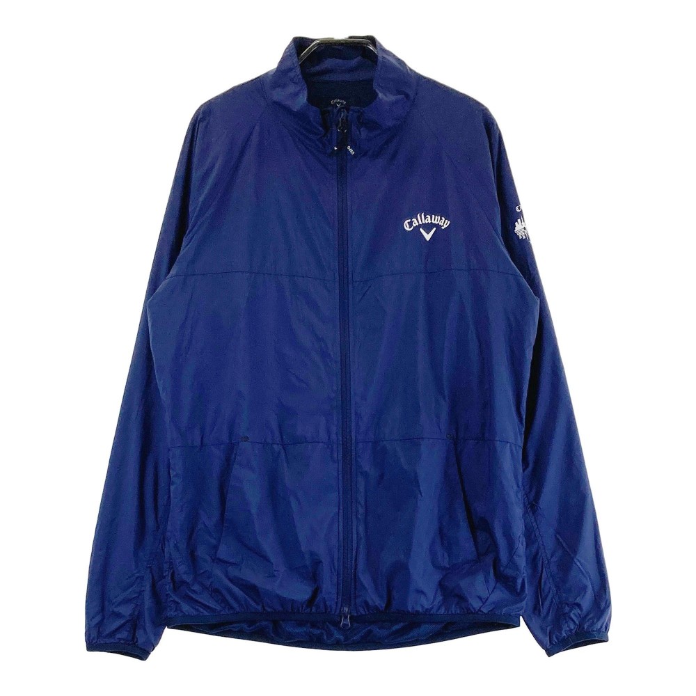 CALLAWAY キャロウェイ ナイロンジャケット ネイビー系 L 【中古】ゴルフウェア メンズ