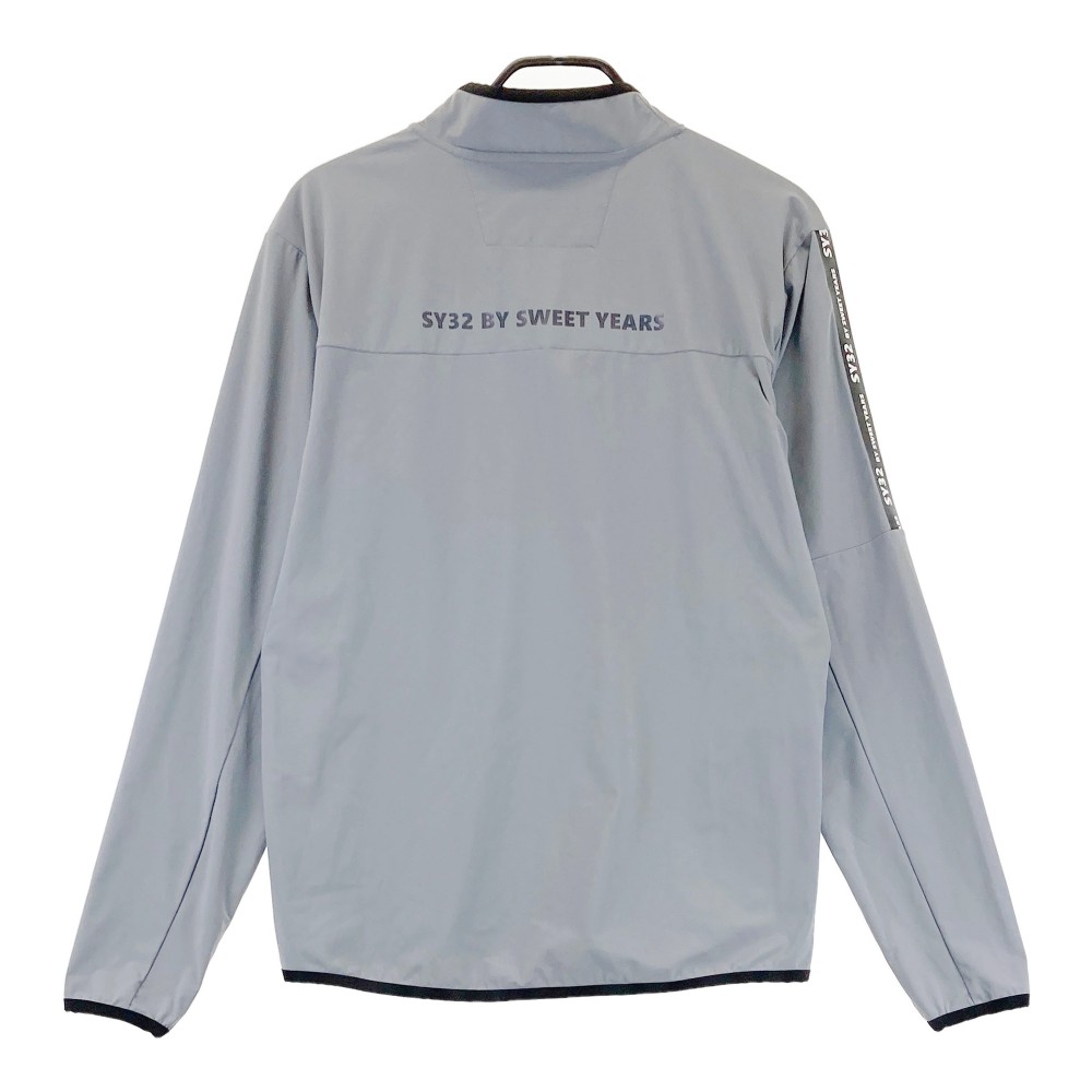 SY32 BY SWEET YEARS GOLF エスワイサーティトゥ ハーフジップ ブルゾン グレー系 M 【中古】ゴルフウェア メンズ