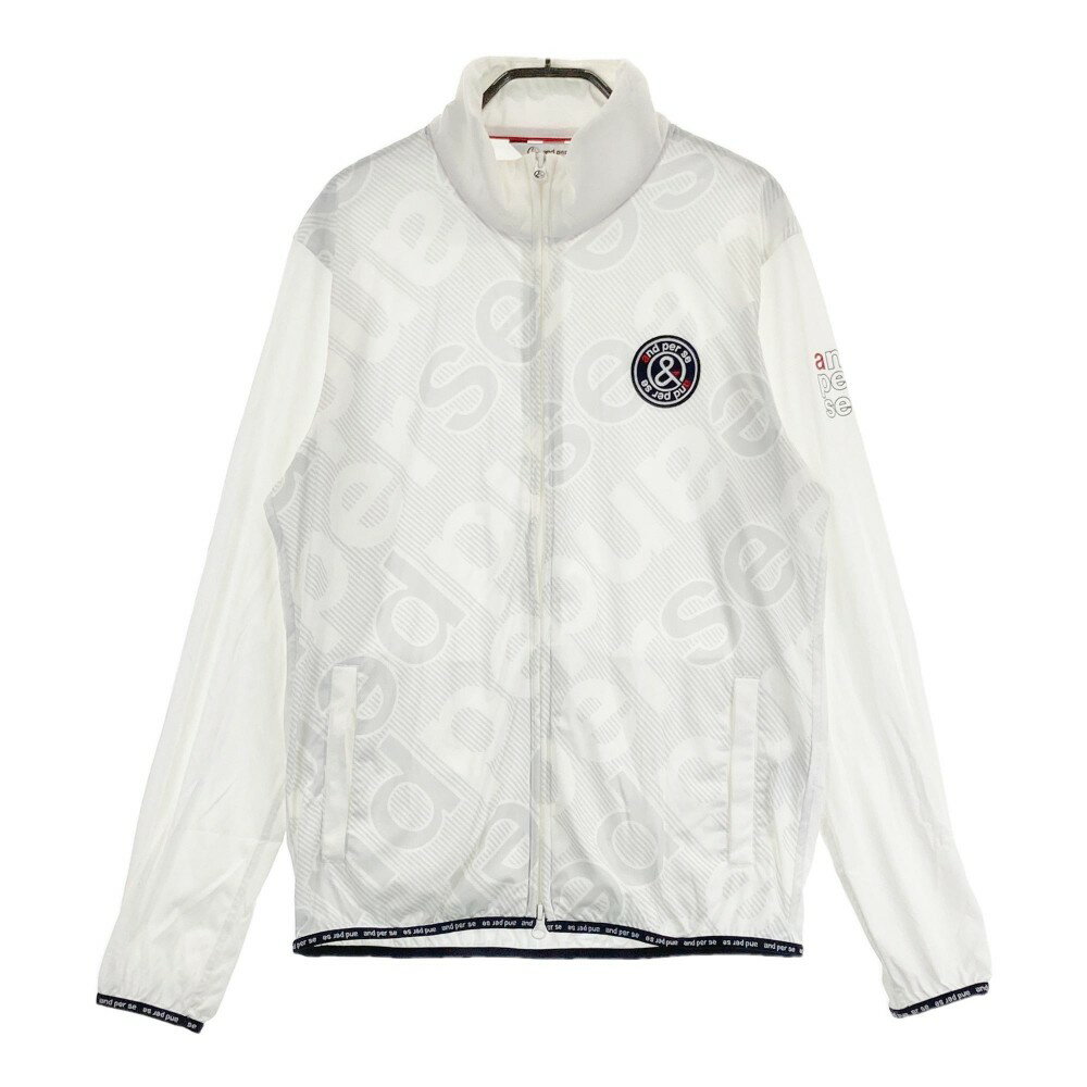 【超美品】アンパスィ ジャケットブルゾン 白×オレンジ 総柄 メッシュ調 レディース M ゴルフウェア and per se 楽天市場】アンパスィ メンズ(ジャケット|メンズウェア