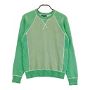 DANCE WITH DRAGON ダンスウィズドラゴン カシミヤ ニットセーター グリーン系 2 【中古】ゴルフウェア メンズ