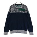 MUNSING WEAR マンシングウェア ニットセーター ブラック系 L 【中古】ゴルフウェア メンズ