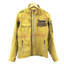 KUSHITANI クシタニ K-2427 アーカナジャケット イエロー系 L 【中古】バイクウェア メンズ
