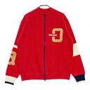 ARCHIVIO アルチビオ 2024年モデル ニット ジップジャケット レッド系 46 【中古】ゴルフウェア メンズ