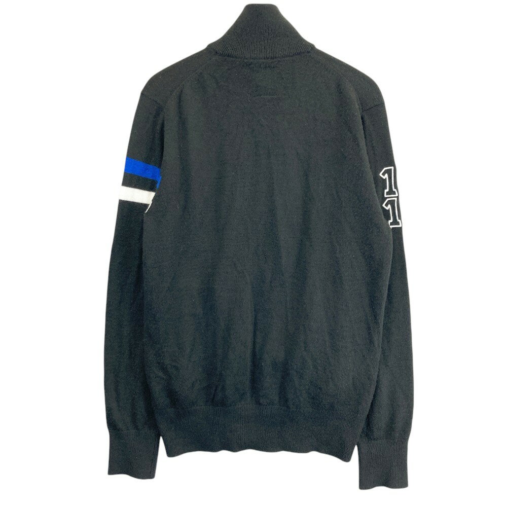 ADMIRAL アドミラル ニットジャケット ブラック系 M 【中古】ゴルフウェア メンズ