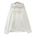 PING ピン 長袖パーカー ホワイト系 LL 【中古】ゴルフウェア メンズ