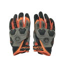 FIVE ファイブ メッシュグローブ オレンジ系 M 【中古】バイクウェア