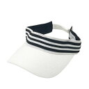ST ANDREWS セントアンドリュース サンバイザー ホワイト系 FR 【中古】ゴルフウェア