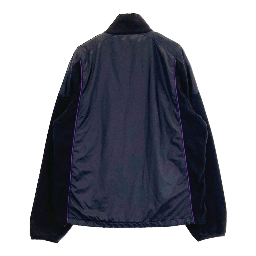 DANCE WITH DRAGON ダンスウィズドラゴン フリース切替 ジップジャケット ブラック系 3 【中古】ゴルフウェア メンズ