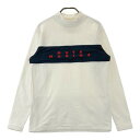 MUTA MARINE ムータマリン ハイネック長袖Tシャツ ホワイト系 4 【中古】ゴルフウェア メンズ