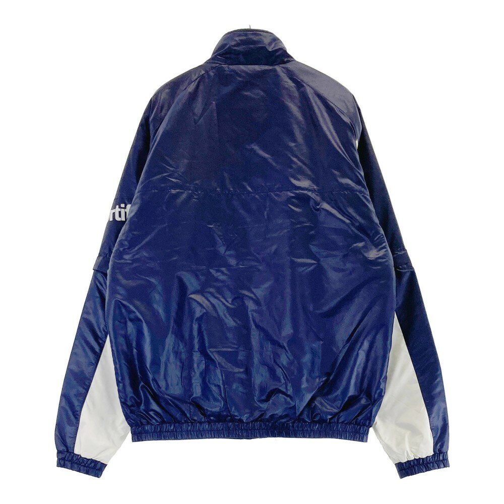 LE COQ GOLF ルコックゴルフ 2WAY中綿ジャケット ネイビー系 L 【中古】ゴルフウェア メンズ