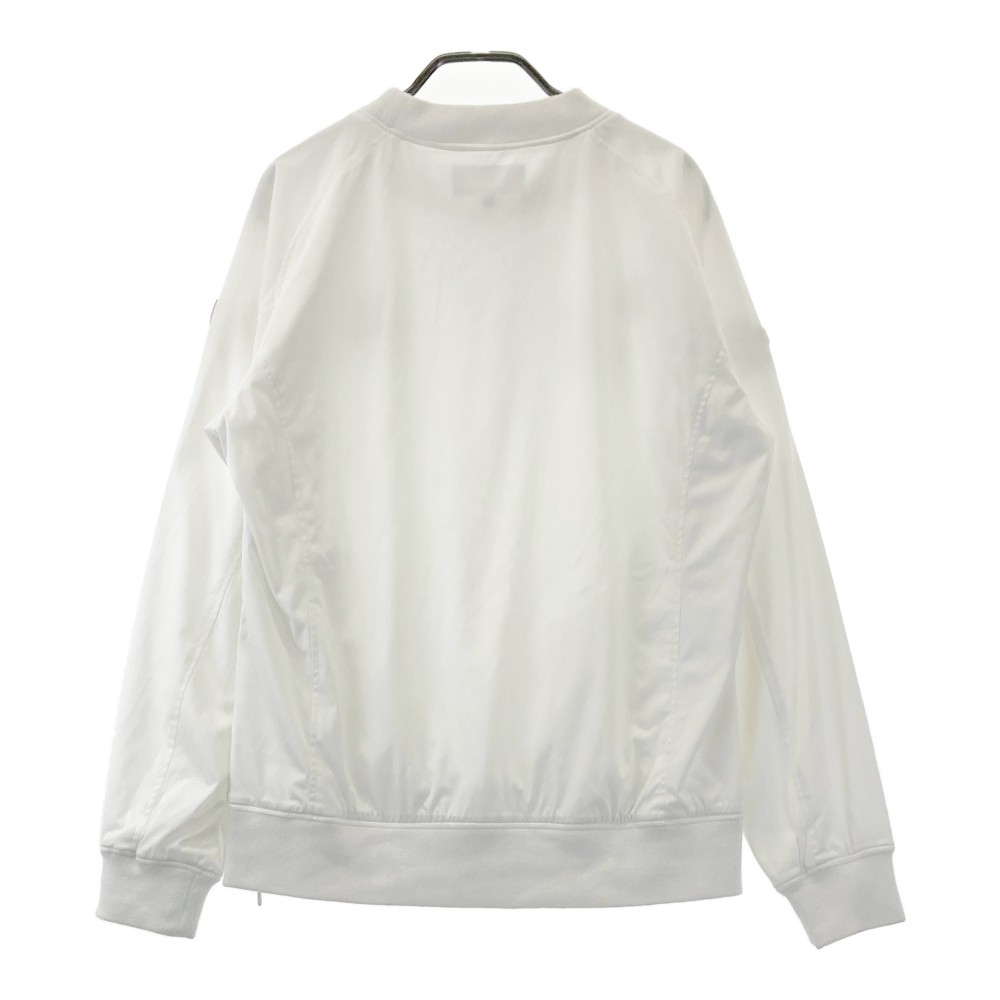 BEAMS GOLF ビームスゴルフ 長袖ブルゾン ジャケット ホワイト系 S 【中古】ゴルフウェア メンズ