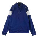 SRIXON スリクソン byDESCENTE ジップジャケット ネイビー系 L 【中古】ゴルフウェア メンズ