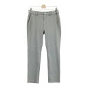 NEW BALANCE GOLF ニューバランス 裾ロゴ ストレッチロングパンツ グレー系 5 【中古】ゴルフウェア メンズ(4)