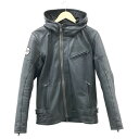 HYOD ヒョウドウ ライダースジャケット RB ブラック系 L 【中古】バイクウェア メンズ