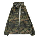 alpinestars アルパインスターズ クルーザー ウインドブレーカー パーカー カモフラ柄 カーキ系 XL 【中古】バイクウェア メンズ