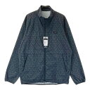 TRAVIS MATHEW トラビスマシュー ウインドジャケット 総柄 ブラック系 M 【中古】ゴルフウェア メンズ(4)